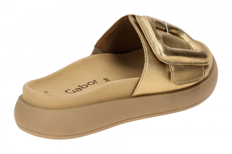 Gabor Plateau Pantolette gold metallic 63.751.63