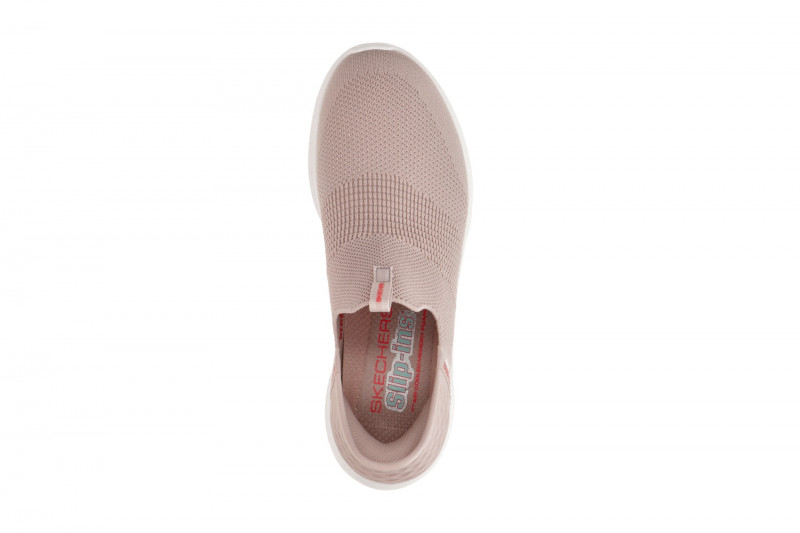 Skechers Ultra Flex Slipper Schuhe rosa Hands Free 149708