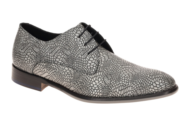 Floris van Bommel De Netter Schuhe grau Reptil 30337