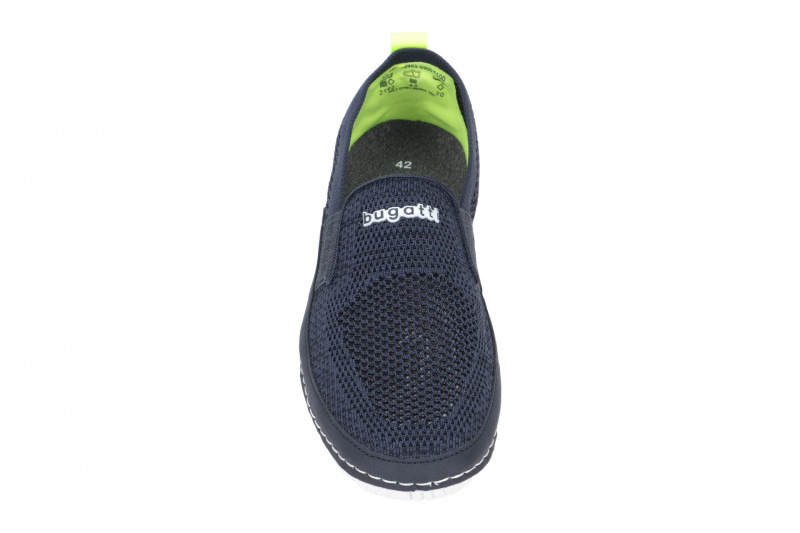 bugatti Quetzal Schuhe Slipper dunkelblau