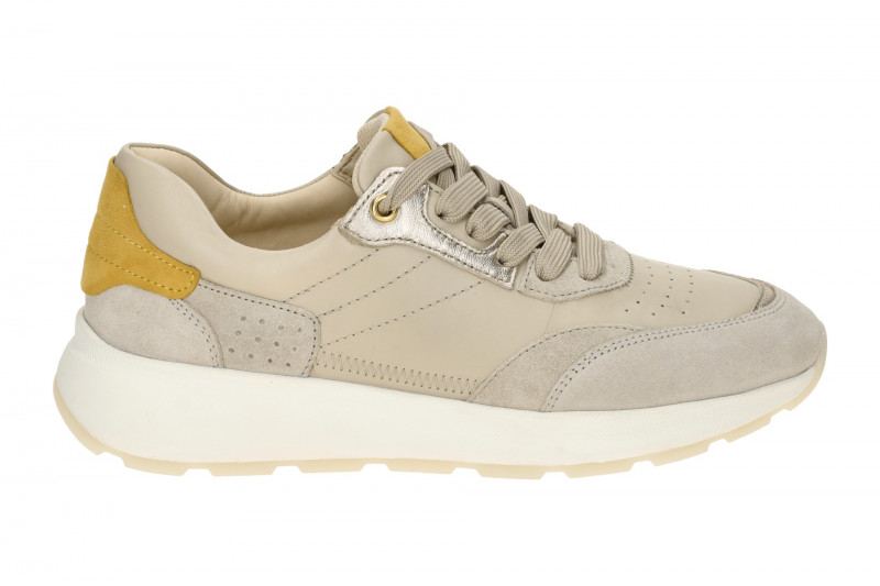 Gabor Schuhe Sneaker grau gelb 83.484.10