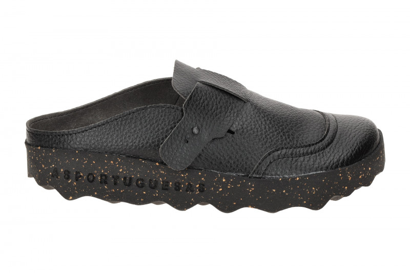 Asportuguesas Cole Clogs Damen schwarz Pantolette