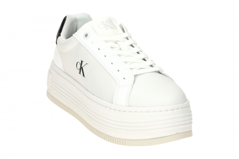 Calvin Klein Schuhe Bold Flatf Sneakers Plateau weiß schwarz Damen