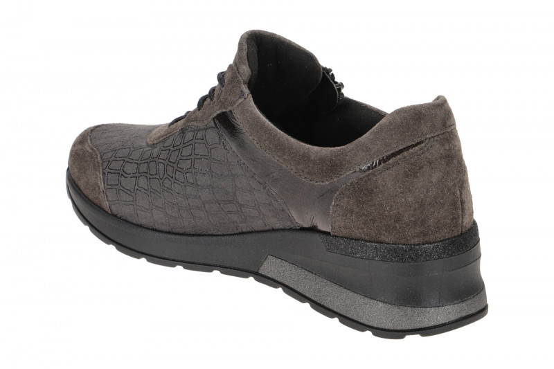 Waldläufer Clara Schuhe grau carbon H-Weite OrthoTritt