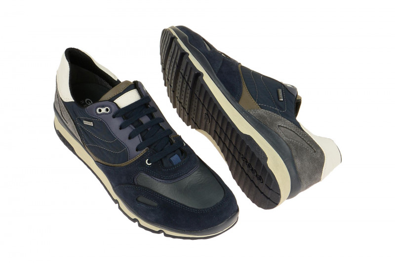 Geox Sandford Schuhe blau Wasserdicht