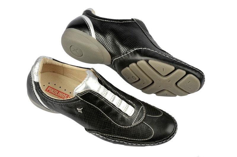 Pikolinos Manacor Schuhe in schwarz silber 740-7125