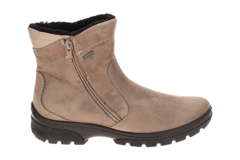ARA Saas Winter Schlupf Stiefelette taupe braun GORE-TEX 12-49305
