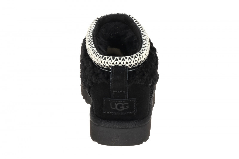 UGG Classic Ultra Mini Maxi Curly Stiefelette schwarz