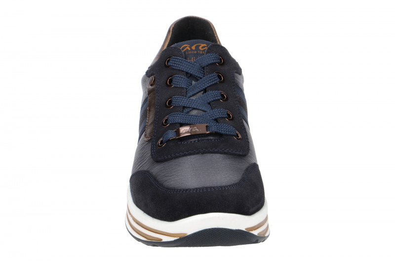 ARA Sapporo Schuhe Damen Sneaker blau braun 12-32442