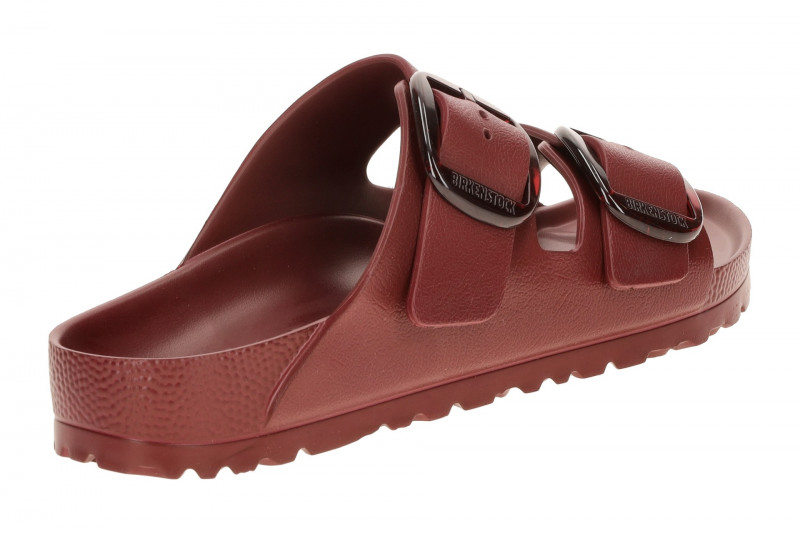 Birkenstock Arizona Big Buckle Pantolette rot SCHMAL EVA
