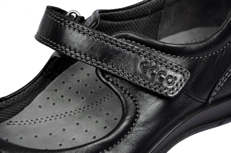 Ecco Sky Mary Jane Schuhe in schwarz Ballerina 21153301001