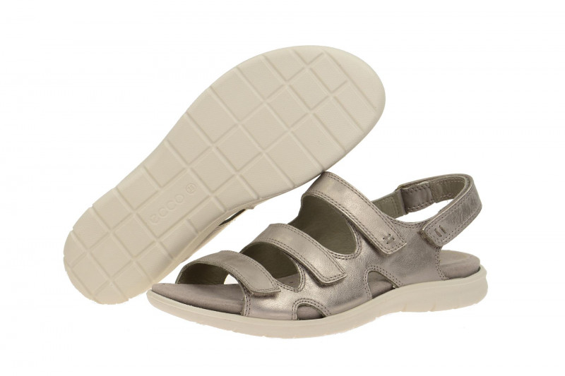 Ecco Babett Sandale grau metallic - 21401311459