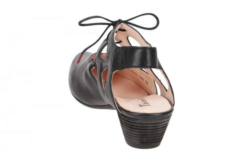 Think Aida Sling Schnür Pumps schwarz 726