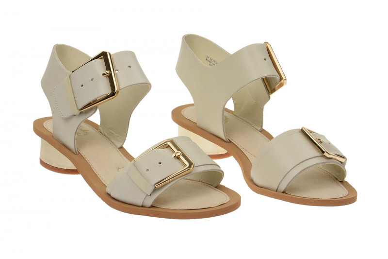 Clarks Sandcastle Art Sandalette weiß