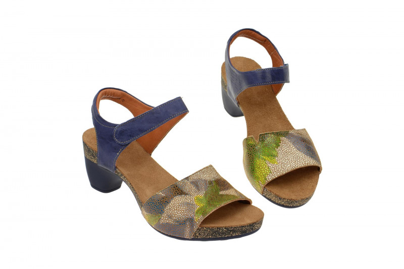Think Traudi Sandale blau jeans kombi 6-86573-84