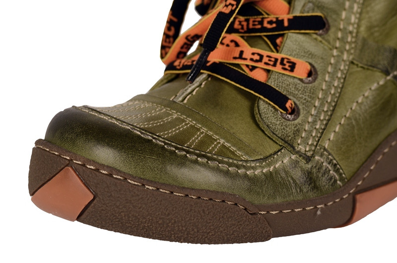 Eject Ice Stiefel grün Lederfutter Gr 37