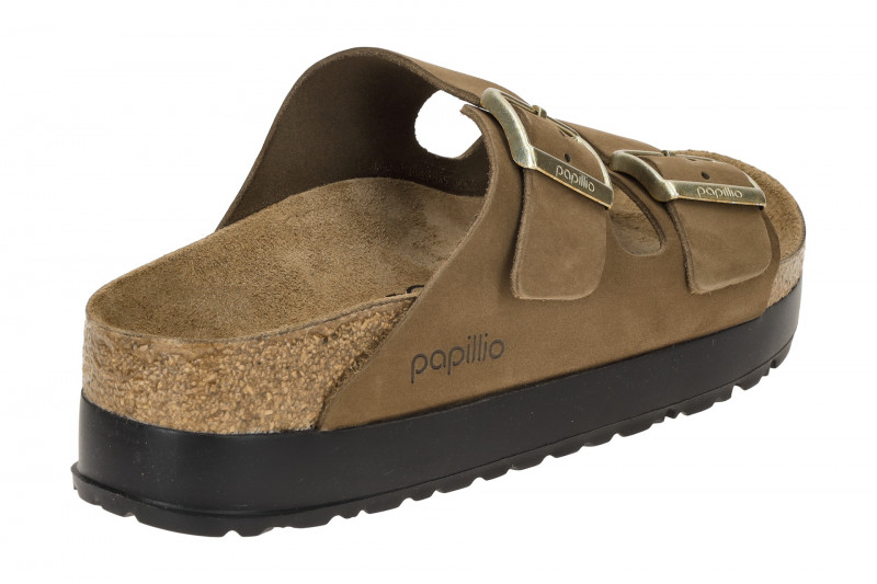 Birkenstock papillio Arizona Flex Pantolette braun Schmal 1028366