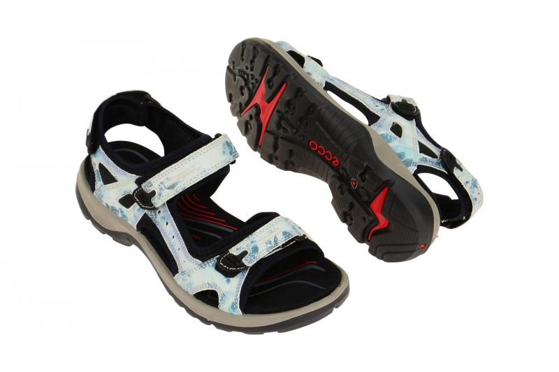 Ecco Offroad 06956301088 Sandale blau weiß