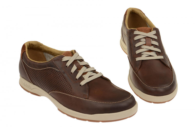 Clarks Stafford Park Schuhe braun tan