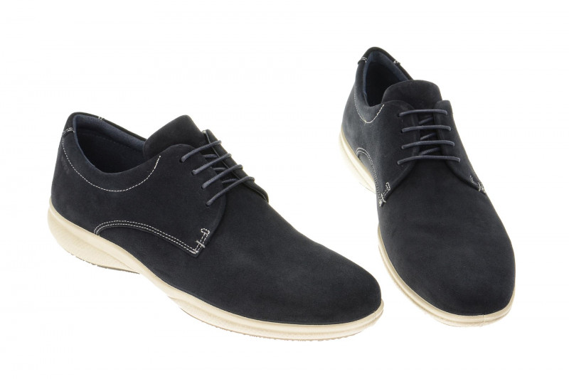 Ecco Grenoble Schuhe blau navy