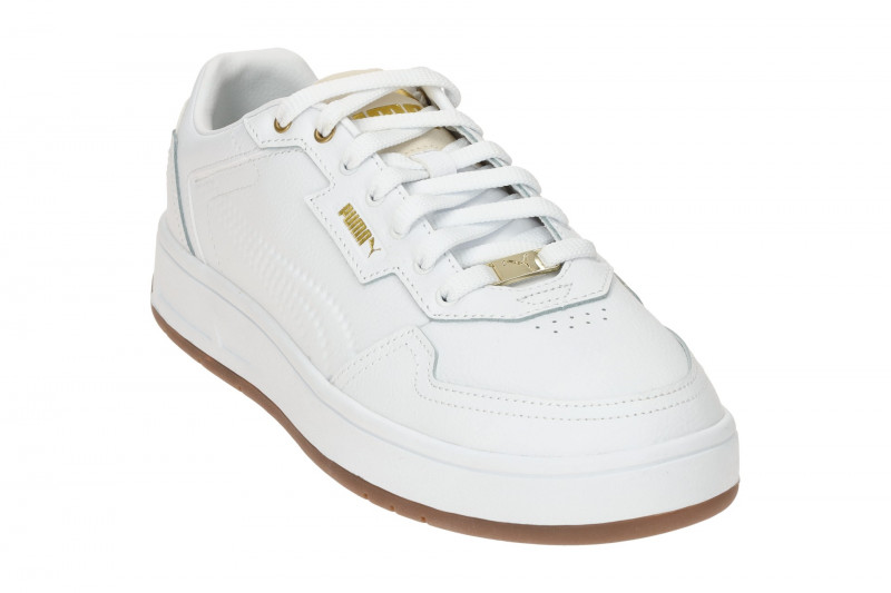 Puma Court Classic Lux white Sneaker weiß Sport 395019