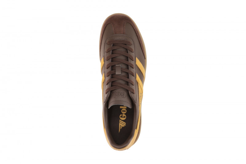 Gola Viper Schuhe Sneakers braun gelb Herren CMB744