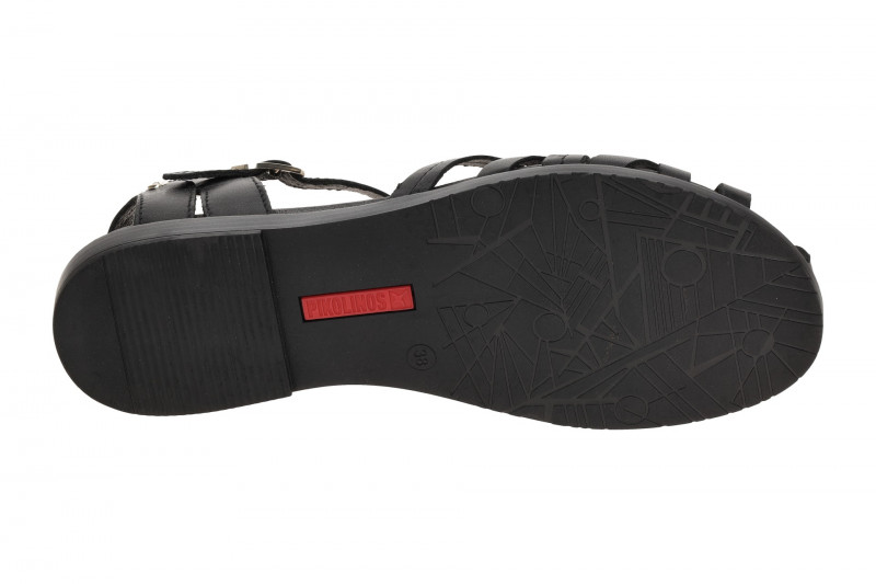 Pikolinos Formentera T-Steg Sandale schwarz W8Q-0803