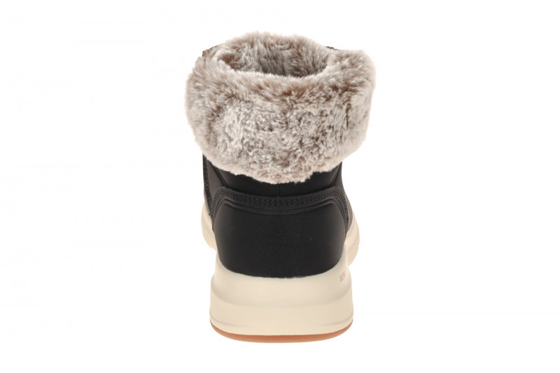 Skechers Glacial Ultra Stiefeletten schwarz dünn gefüttert 144199