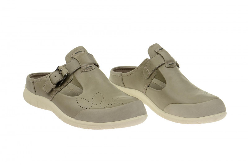 Ecco Babett Clog Pantolette grau 21131355294