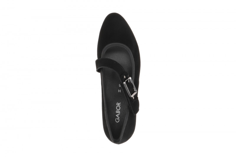 Gabor Comfort Spangen Pumps schwarz H-Weite 3013