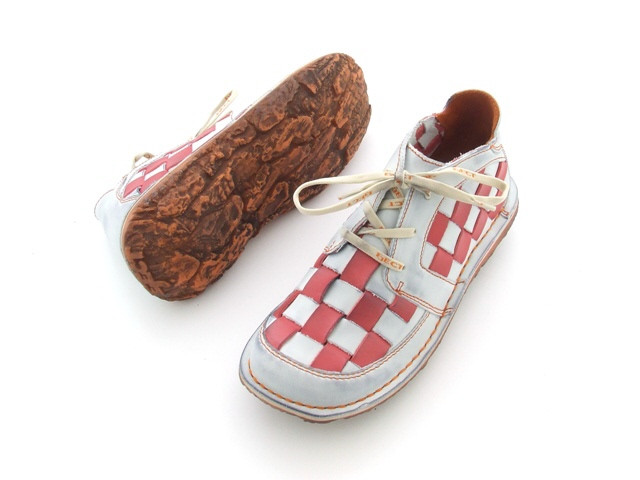 Eject Dunas Schuhe 10036 weiß rot