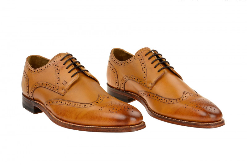 Gordon & Bros Milan Schuhe braun tan Rahmengenäht 4371