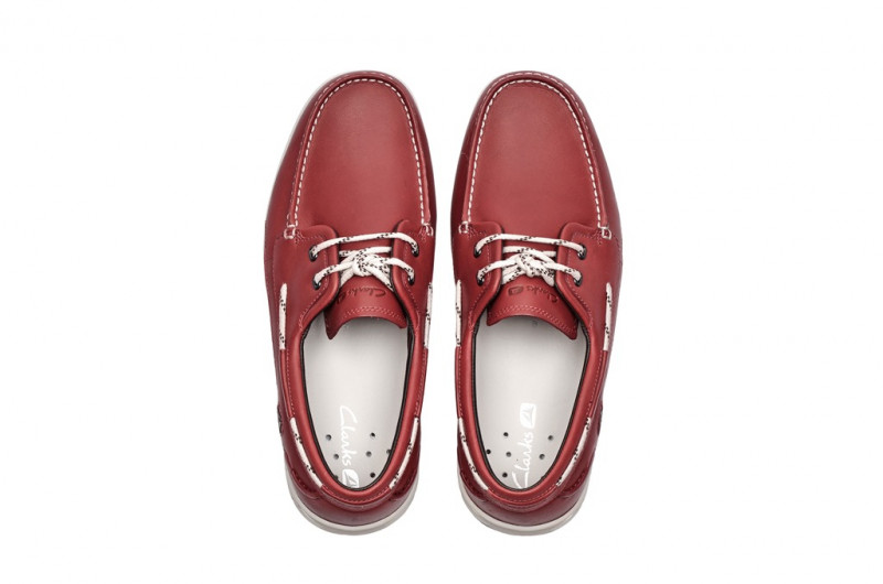 Clarks Orson Harbour Schuhe rot 20353908 7