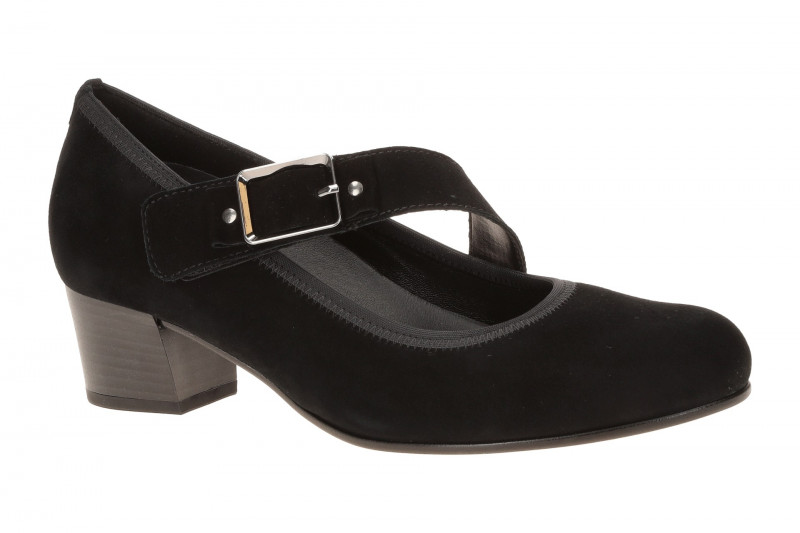 Gabor Comfort Spangen Pumps schwarz H-Weite 3013