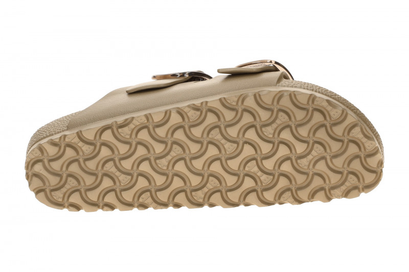 Birkenstock Arizona Big Buckle Pantolette taupe braun SCHMAL EVA
