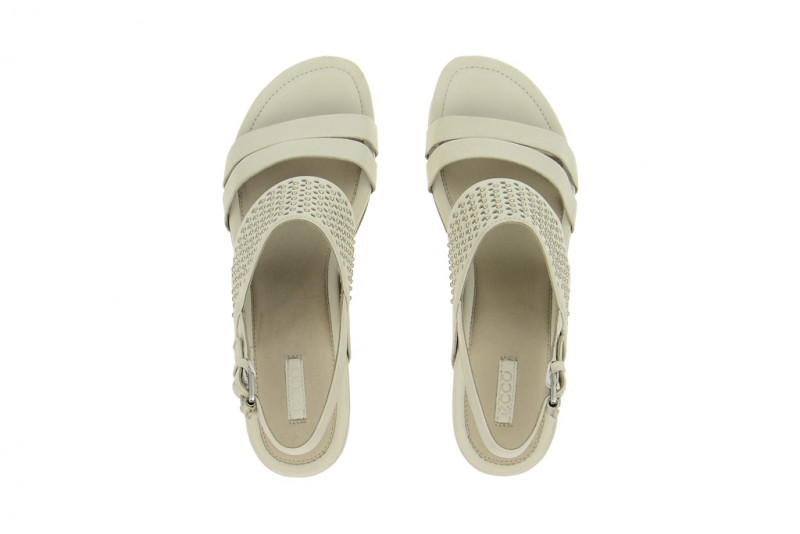 Ecco Touch Sandale grau Velour