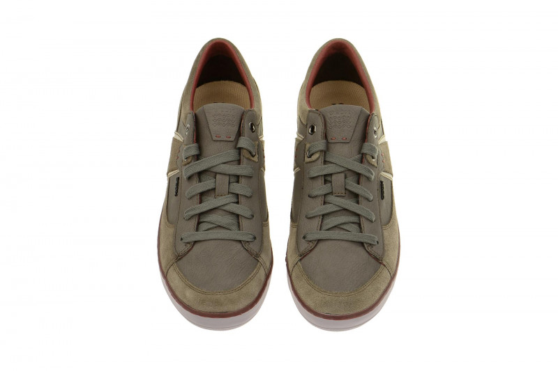 Geox Box Schuhe grau beige - U44R3C