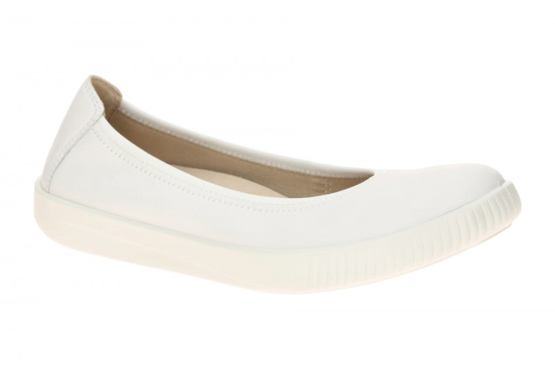 Legero Silence Ballerina Schuhe weiß Nappa 435