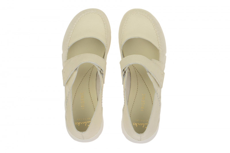 Clarks TriAmanda Schuhe weiß offwhite Mary-Jane