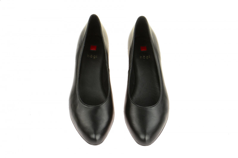 Högl Keil Pumps Slipper schwarz 4200