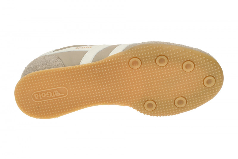 Gola Sprinter Damen Sneakers Schuhe beige bone Velour CLB855