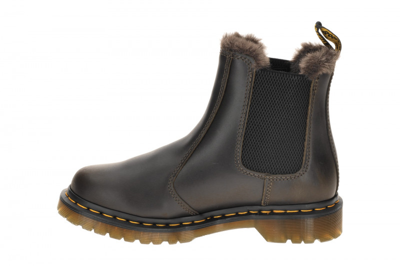 Dr. Martens 2976 Leonore Stiefel Chelsea-Boot grau Warmfutter