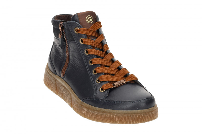 ARA Rom-Sport Schuhe Sneaker Mid-Cut blau 12-24451