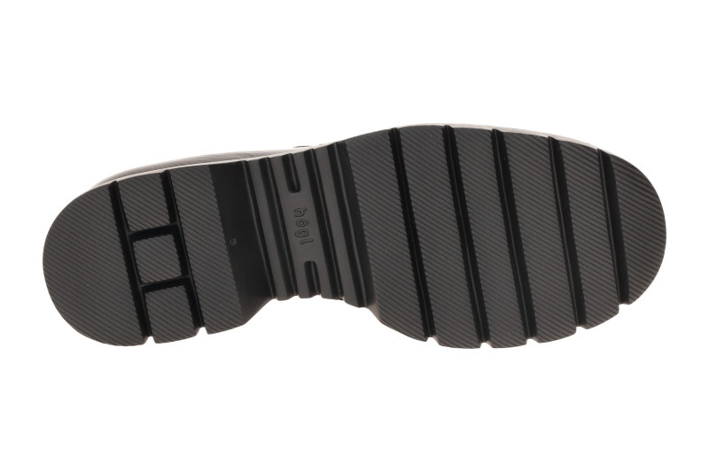 Högl Finn Schuhe Slipper Loafer in schwarz Lack 2425