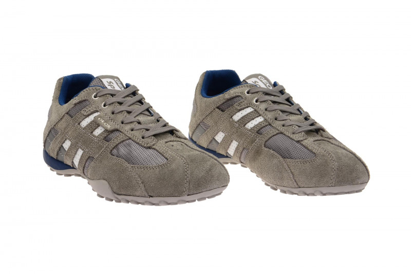 Geox Respira Snake K Sneakers in grau blau Herrenschuhe