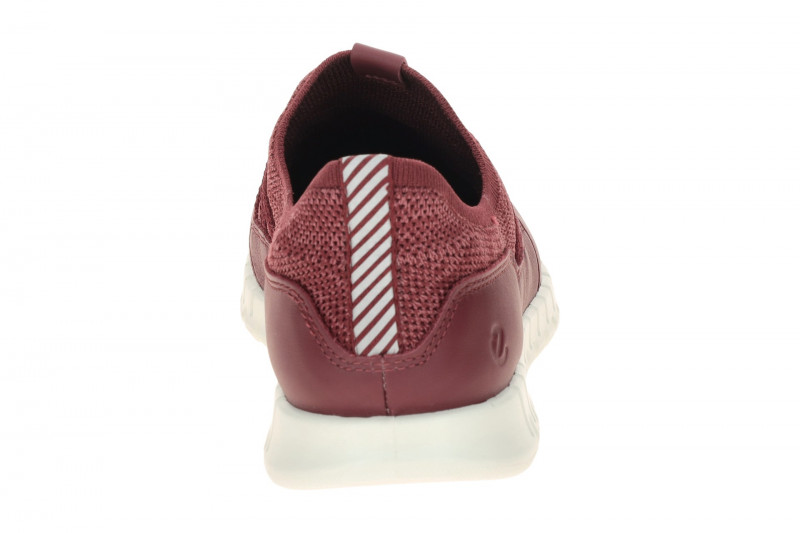 Ecco Gruuv Lite Schuhe rot ruby Easy Slip Gummizug 246303