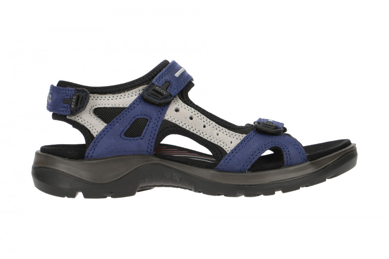 Ecco Offroad Damen Sandale blau grau