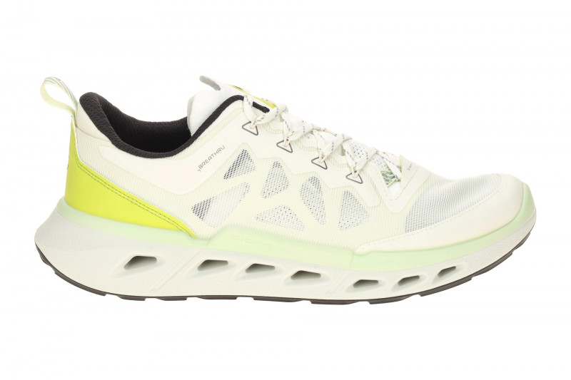 ecco Biom 720 Sneaker Heren Schuhe weiß grün Mesh 850314