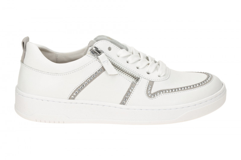 Gabor Schuhe Sneakers weiß Strass 43.341.21