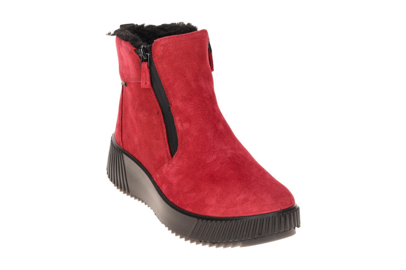 ARA Davos Winter Schlupf Stiefelette rot H-Weite GORE-TEX 12-26905